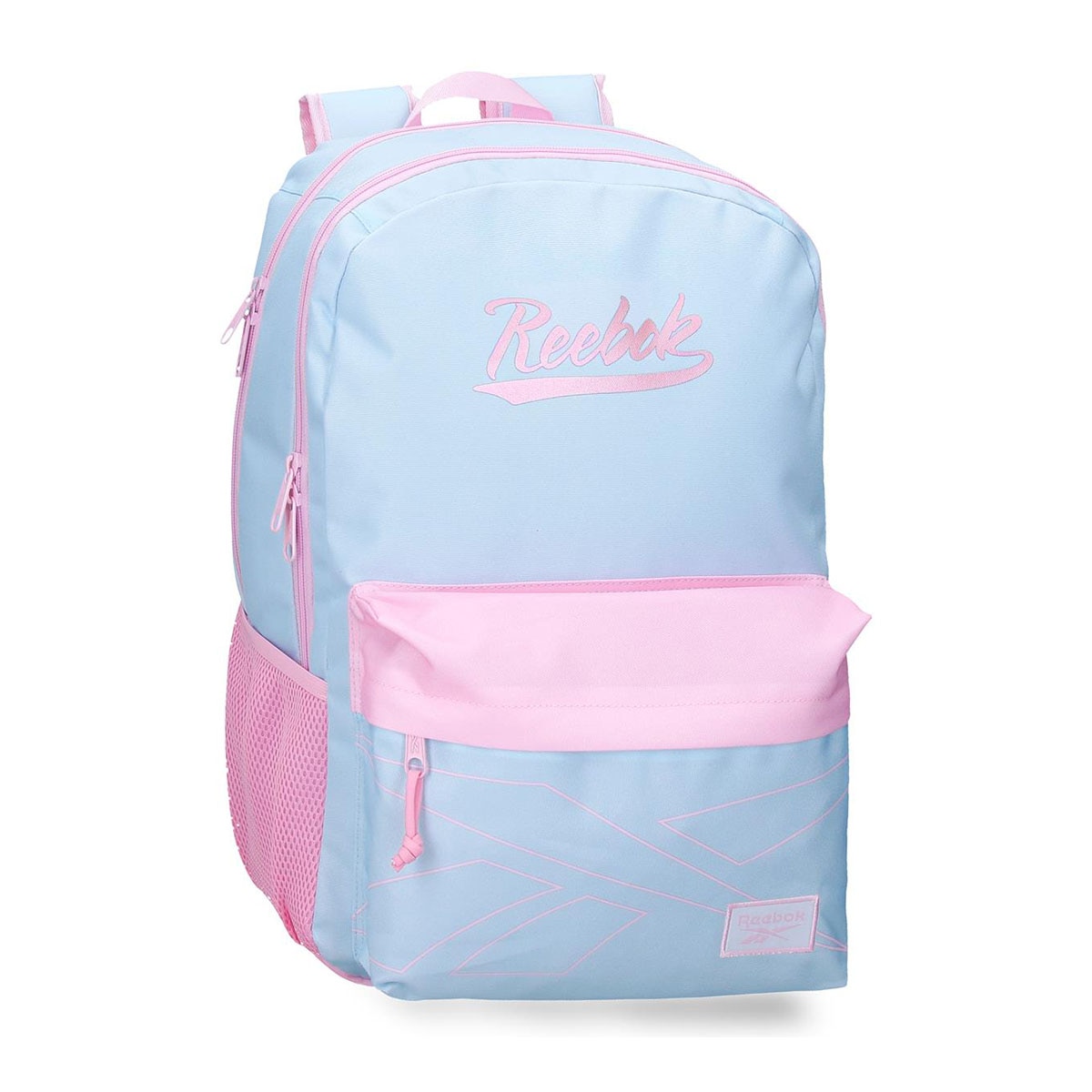Imagen 0 de Mochila 44 cm dos compartimentos Reebok Monroe Azul Claro