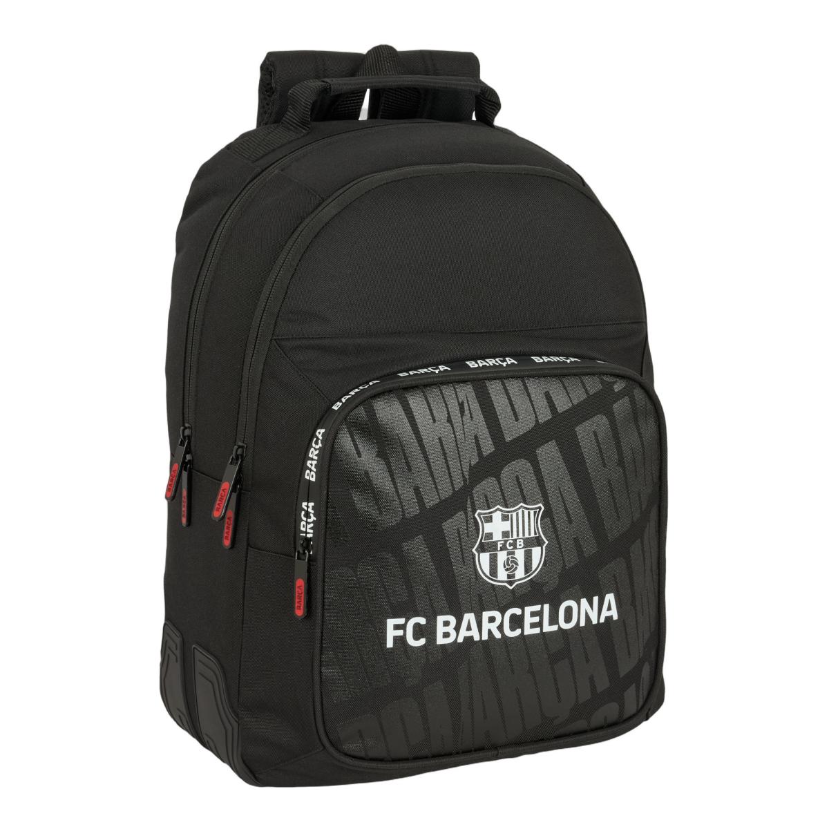 Imagem 0 de Mochila Dupla com Cantoneras Adaptável a Carro F.C. Barcelona Preto
