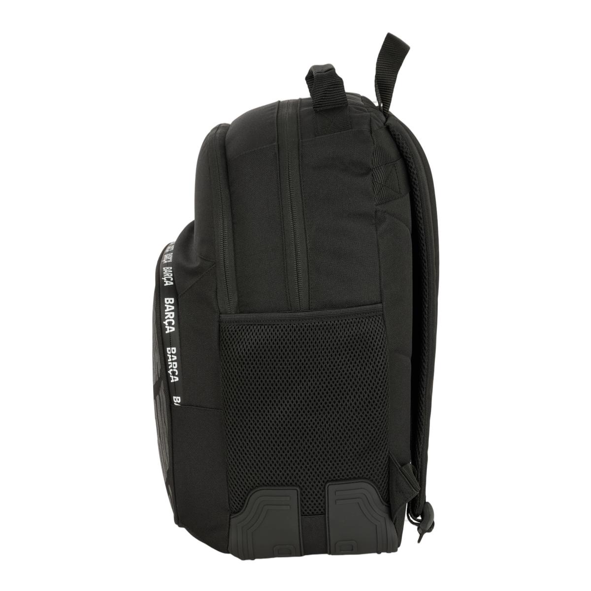 Mochila Dupla com Cantoneras Adaptável a Carro F.C. Barcelona Preto Preto-3