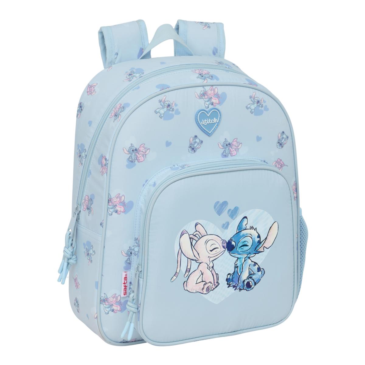 Imagem 0 de Mochila Infantil Adaptável a Carro Lilo & Stitch Safta Azul Claro