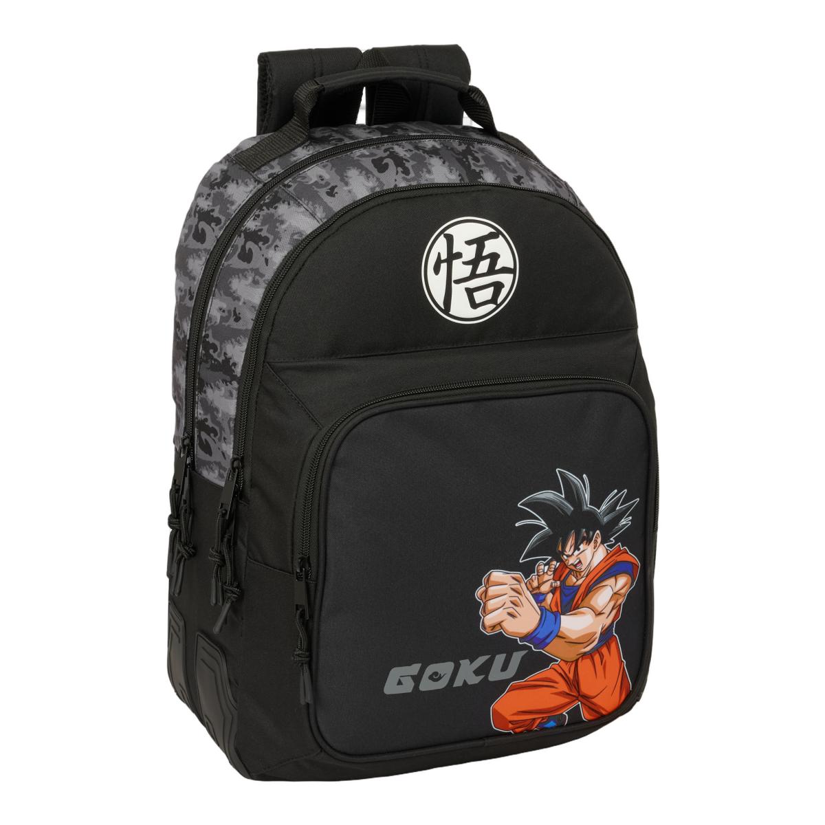 Imagem 0 de Mochila Dupla com Cantoneras Adaptável a Carro Dragon Ball Safta Preto