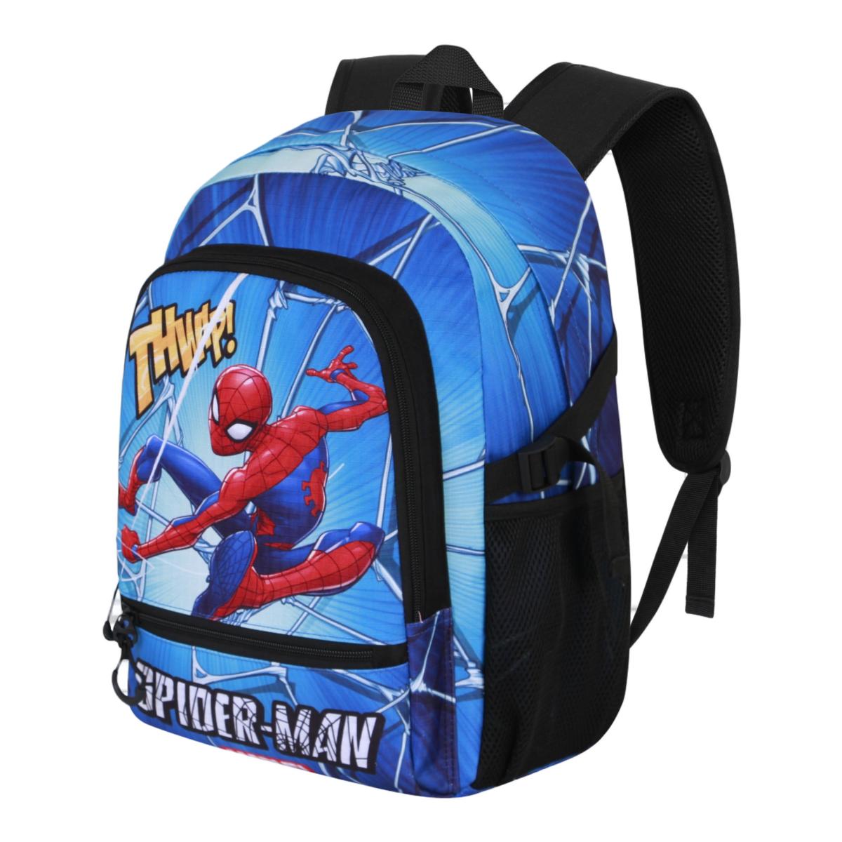 Imagen 0 de Mochila fight 3.0 Spiderman skills Marvel Karactermania azul