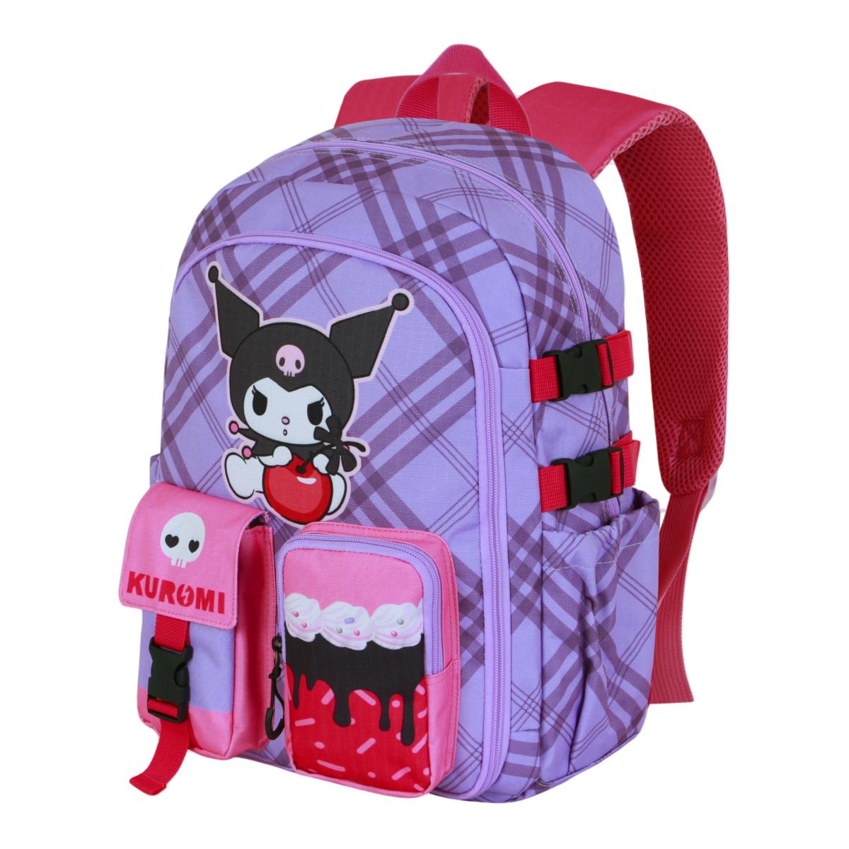 Imagem 0 de Mochila Haru Kuromi Cherry Sanrio Karactermania Malva