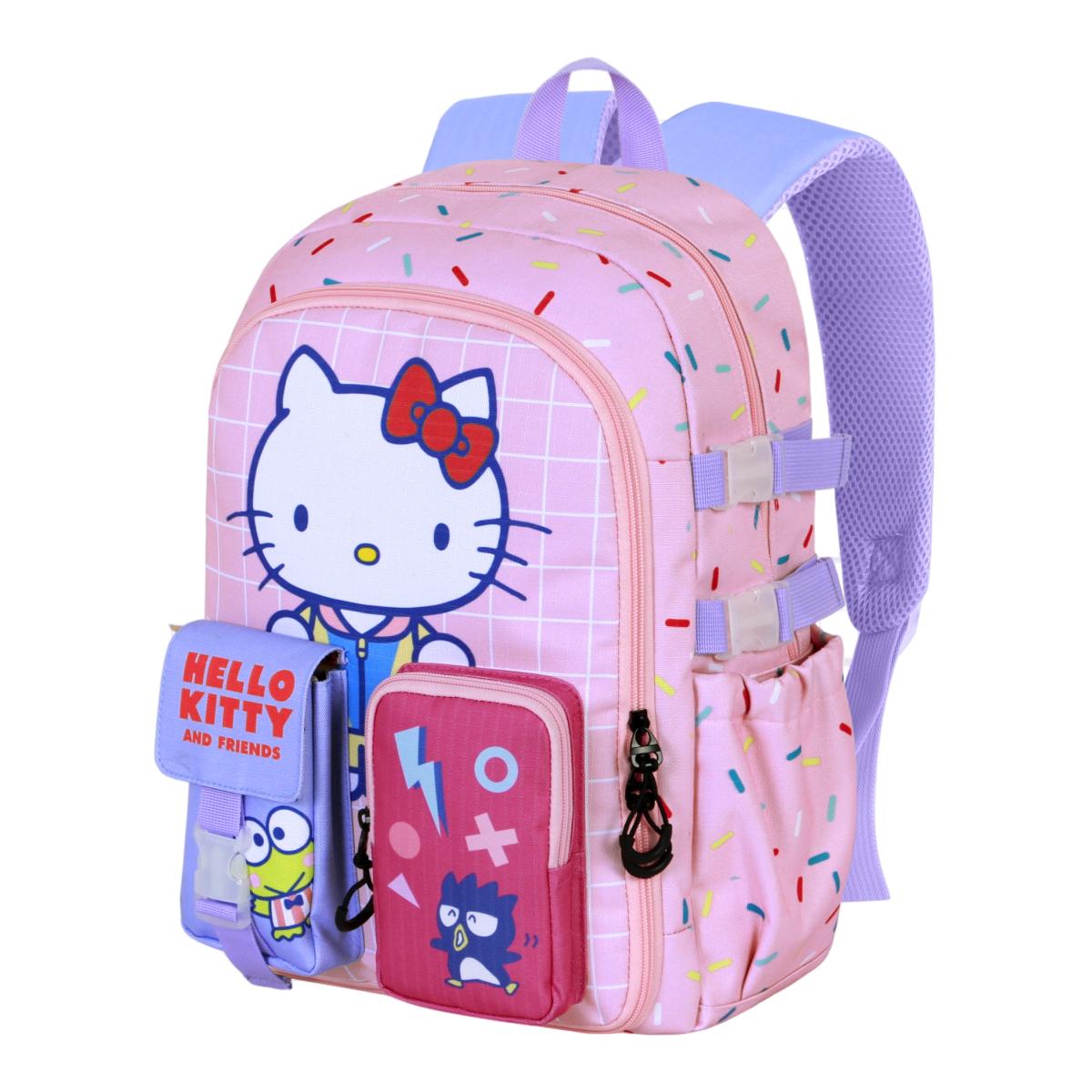 Mochila Haru Hello Kitty Fun Sanrio Karactermania Rosa Rosa-2