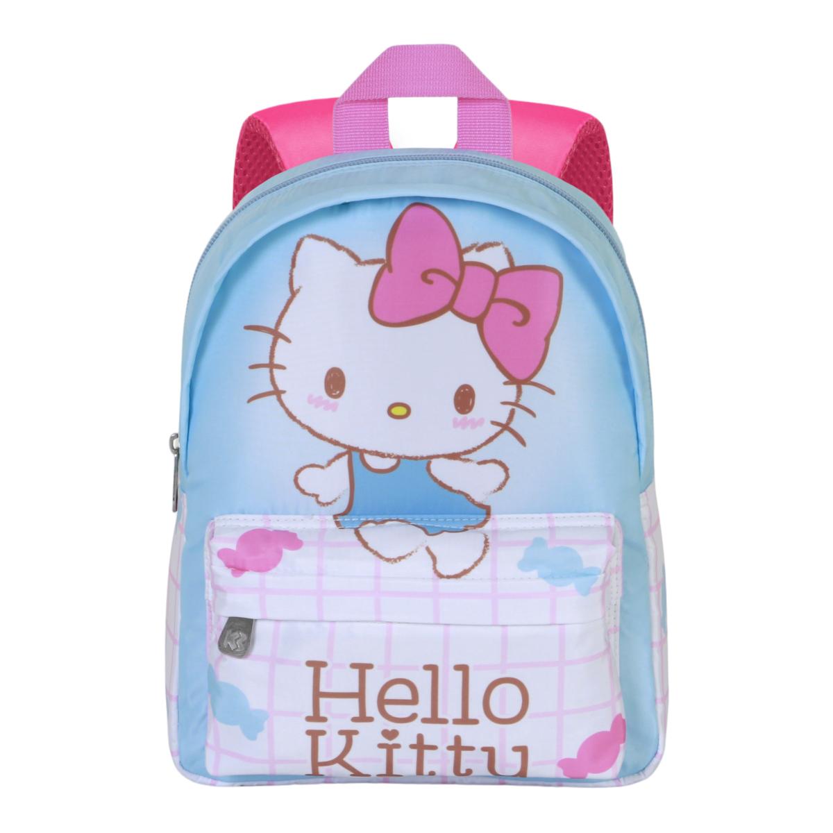 Mochila Preescolar Joy Hello Kitty Candy Sanrio Karactermania Azul Azul-2