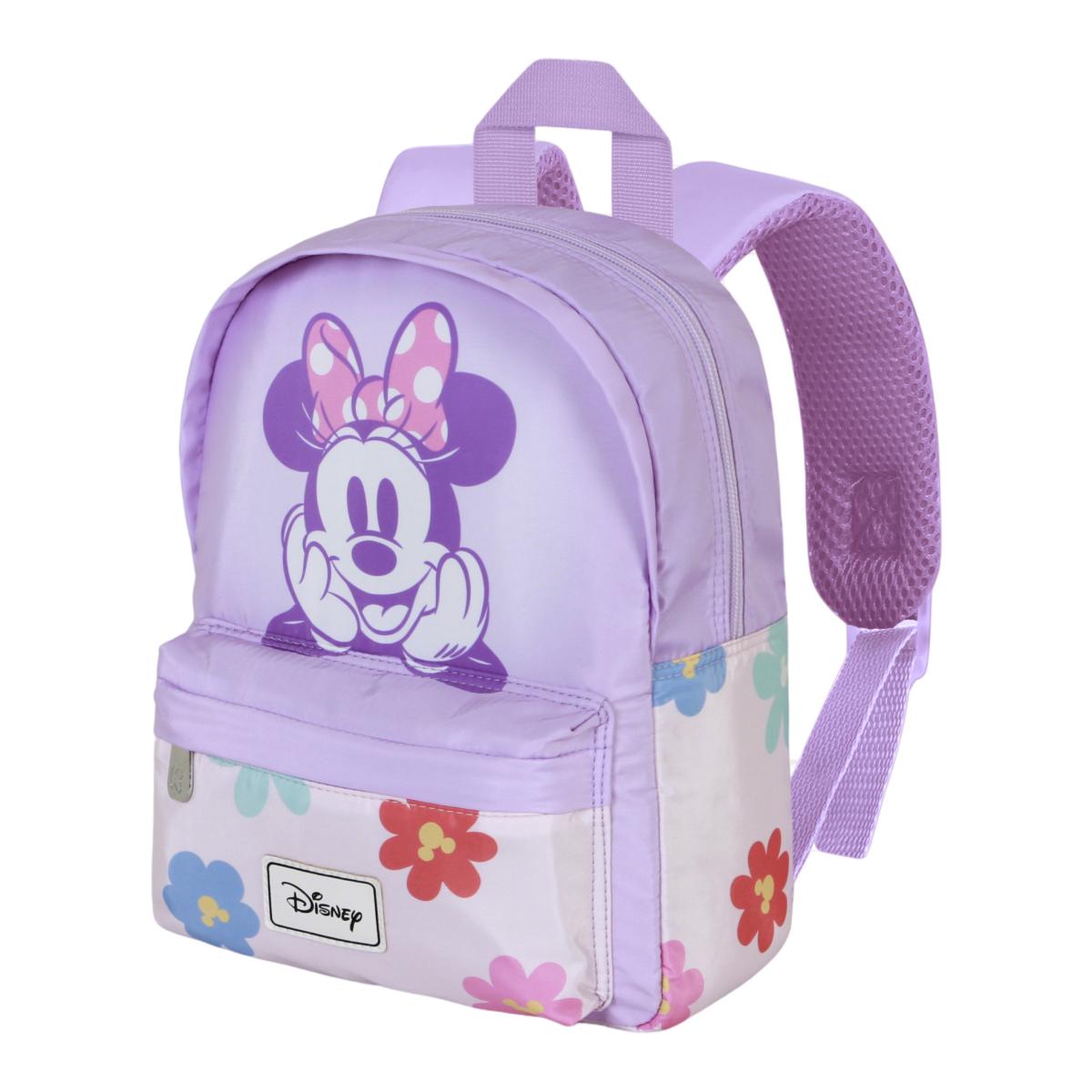 Imagen 0 de Mochila preescolar joy Minnie mouse flower Disney Karactermania lila