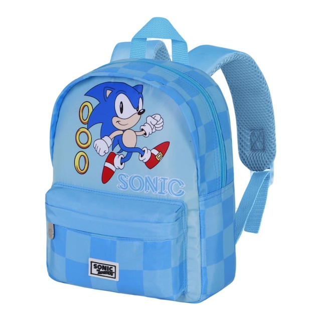 Mochila preescolar joy Sonic jump Sonic Karactermania azul