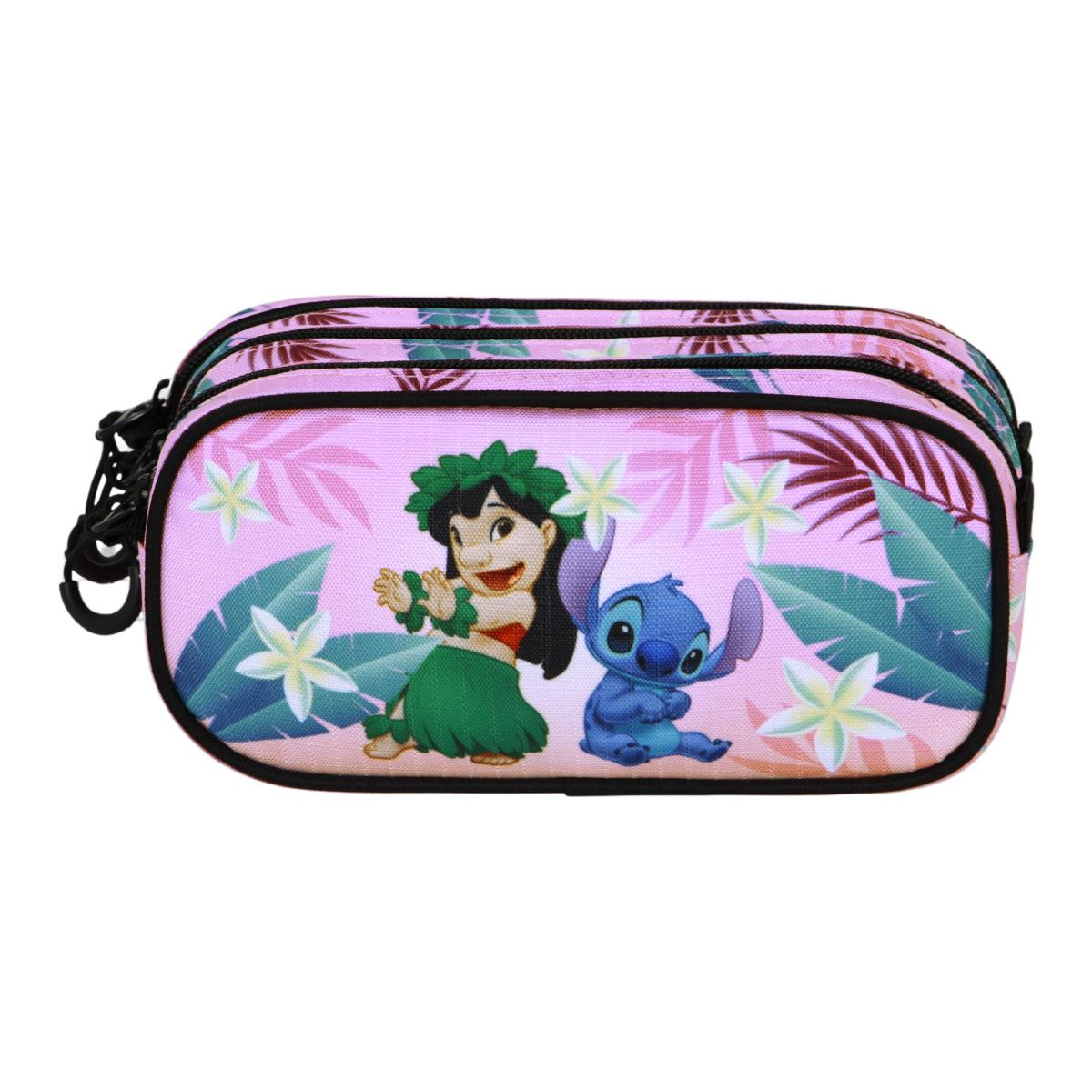 Estuche portatodo trick fan 2.2 Lilo y Stitch dance Disney Karactermania multicolor Multicolor-2