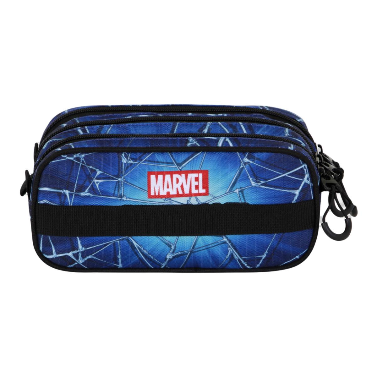 Estuche portatodo trick fan 2.2 Spiderman skills Marvel Karactermania azul Azul-3