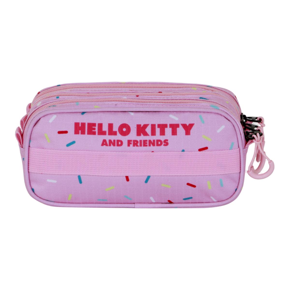 Estuche portatodo trick fan 2.2 Hello Kitty fun Sanrio Karactermania rosa Rosa-3