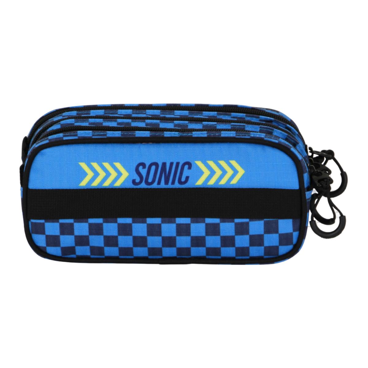 Estuche portatodo trick fan 2.2 Sonic go Sonic Karactermania azul Azul-3