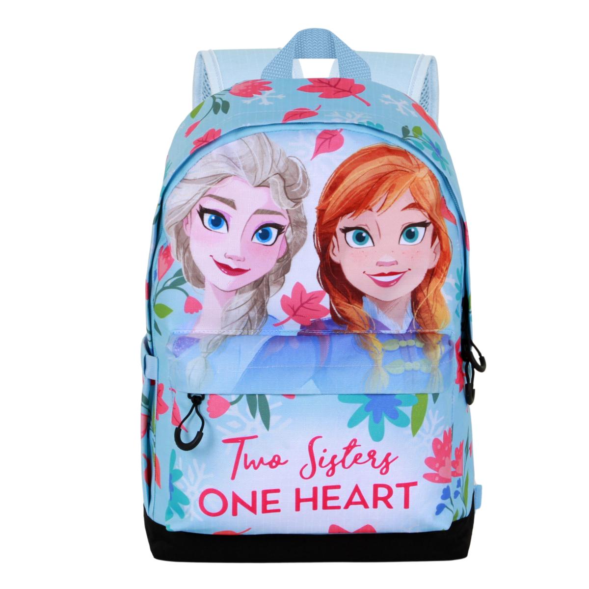 Mochila hs fan 3.0 Frozen 2 heart Disney Karactermania azul Azul-2