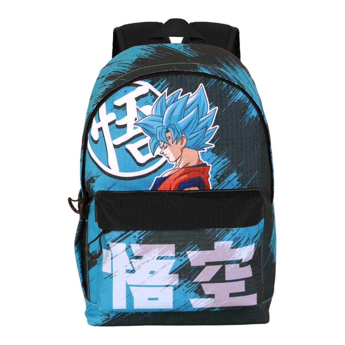 Mochila hs fan 3.0 Dragon ball saiyajin blue Dragon ball Karactermania turquesa Turquesa-2