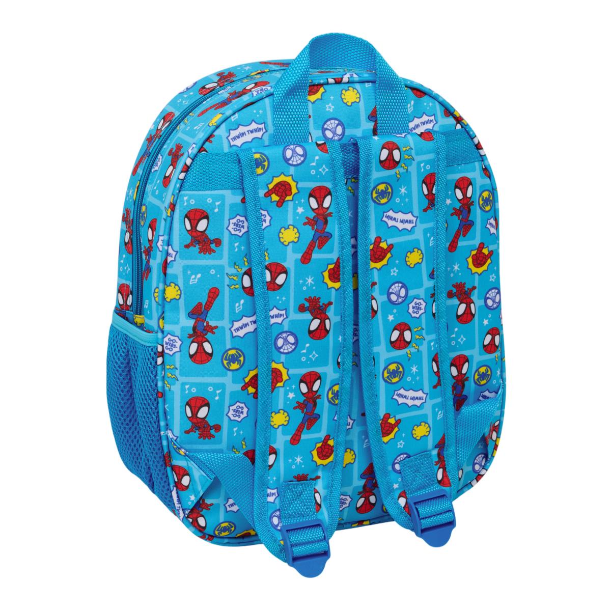 Mochila 3D Spiderman Safta azul y multicolor Azul / Multicolor-2