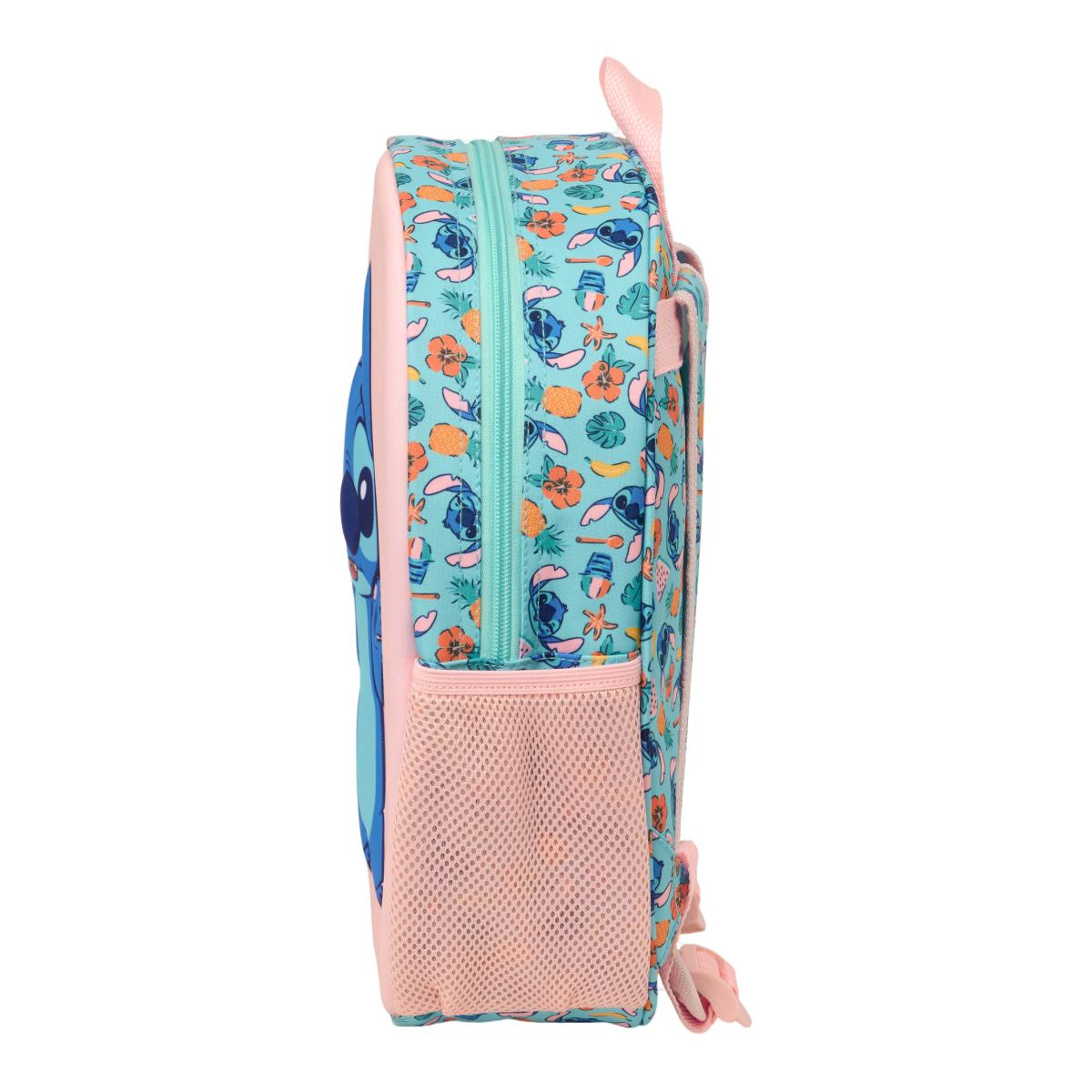 Mochila 3D Stitch Safta rosa y multicolor Rosa / Multicolor-3