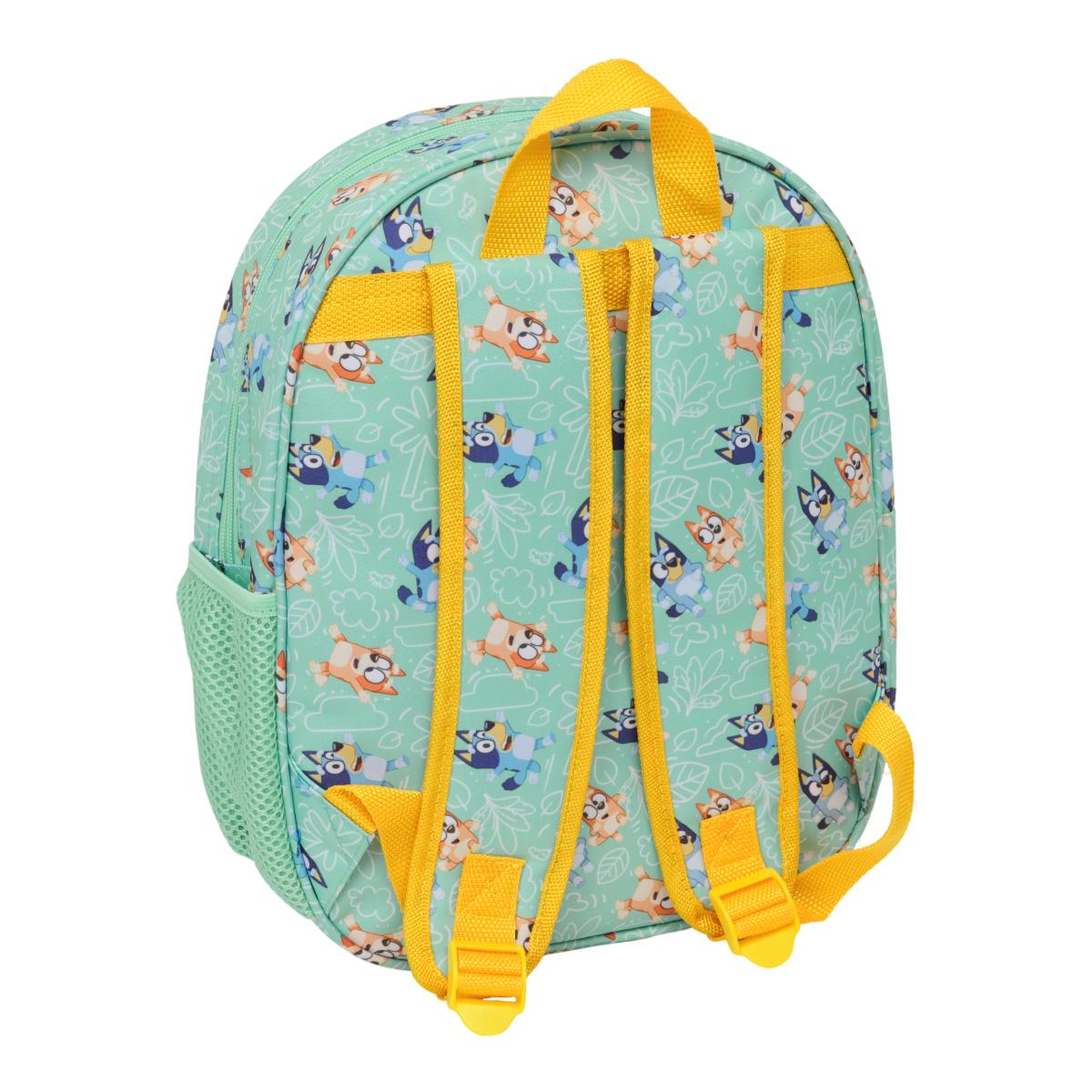 Mochila 3D Bluey Safta - Verde e Multicolor Verde / Multicolor-2