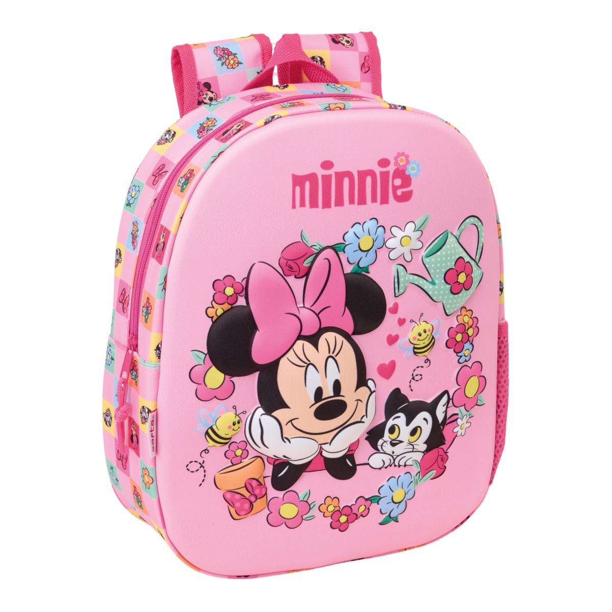Imagem 0 de Mochila 3D Minnie Safta - Rosa