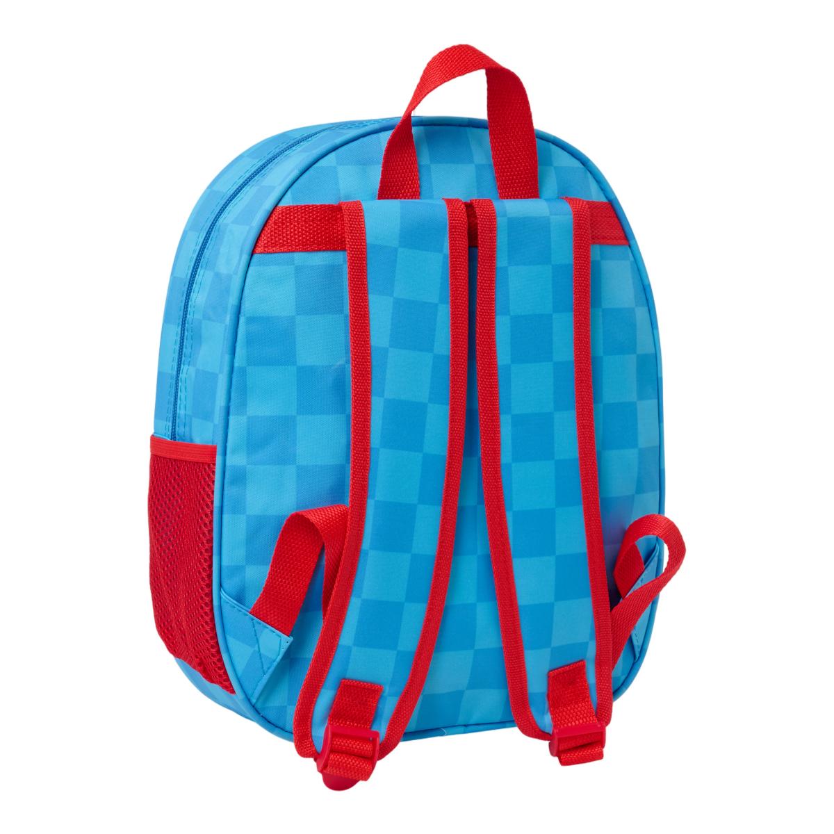Mochila 3D Mickey Clubhouse Safta azul Azul-2