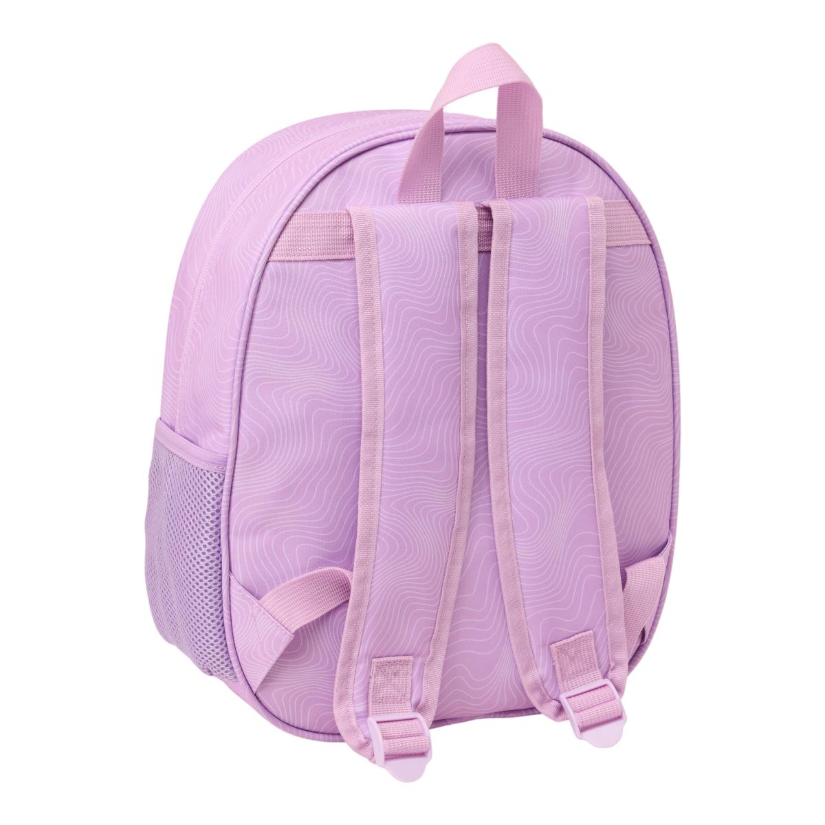 Mochila 3D K-Pop Safta - Lilás Lilás-3