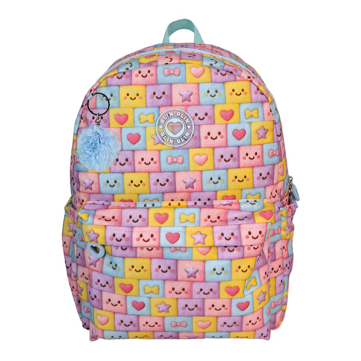 Imagem 0 de Mochila Americana Blin Blin Felpa Toybags Cores