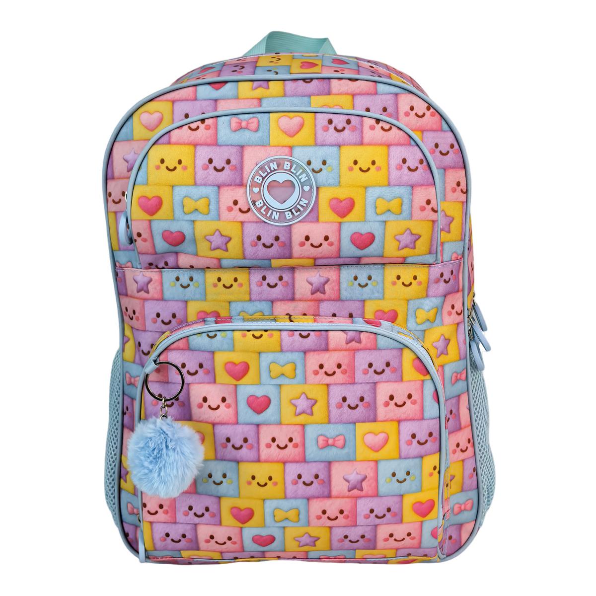 Imagem 0 de Mochila Primaria Blin Blin Felpa Toybags Cores