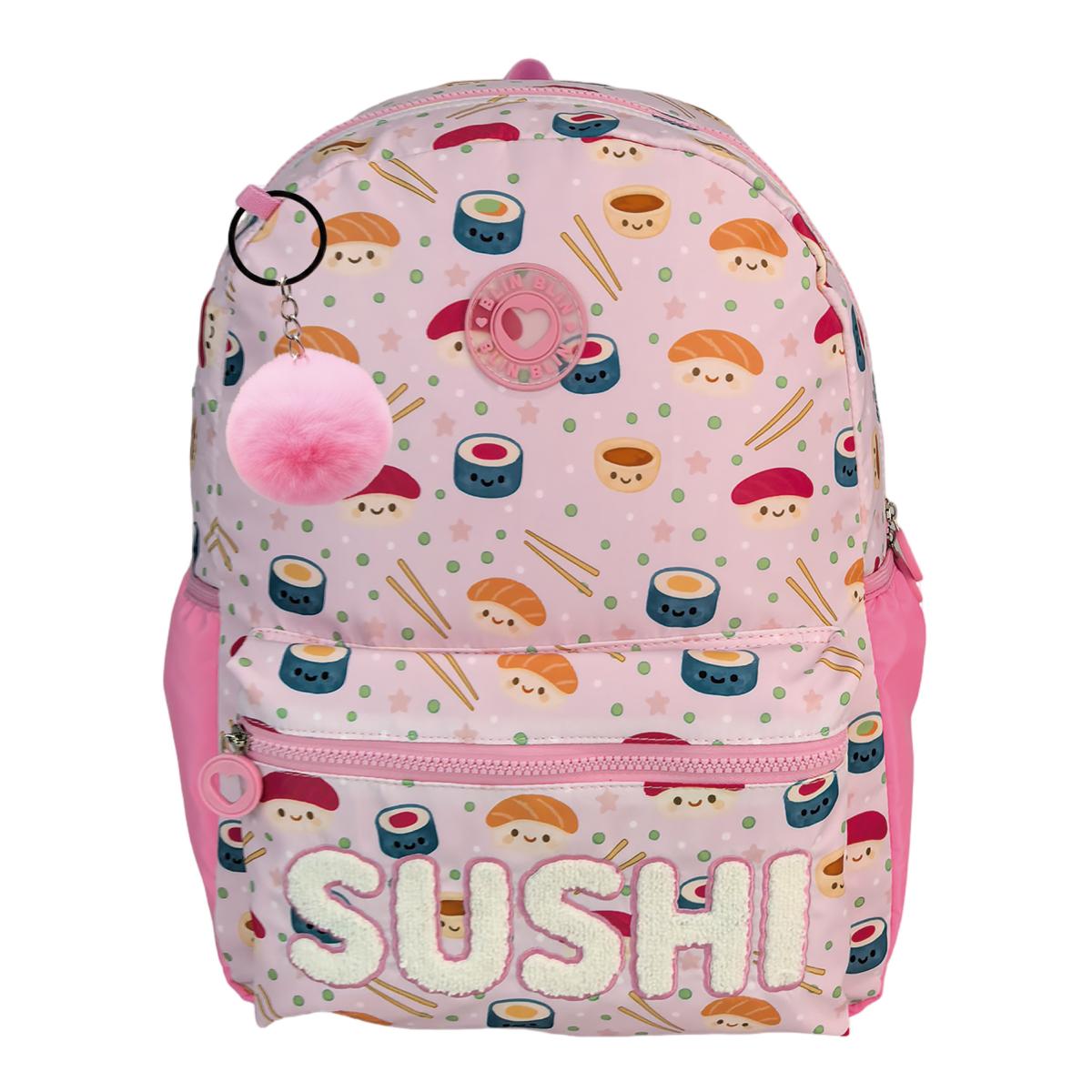 Imagem 0 de Mochila Americano Blin Blin Sushi Toybags - Rosa