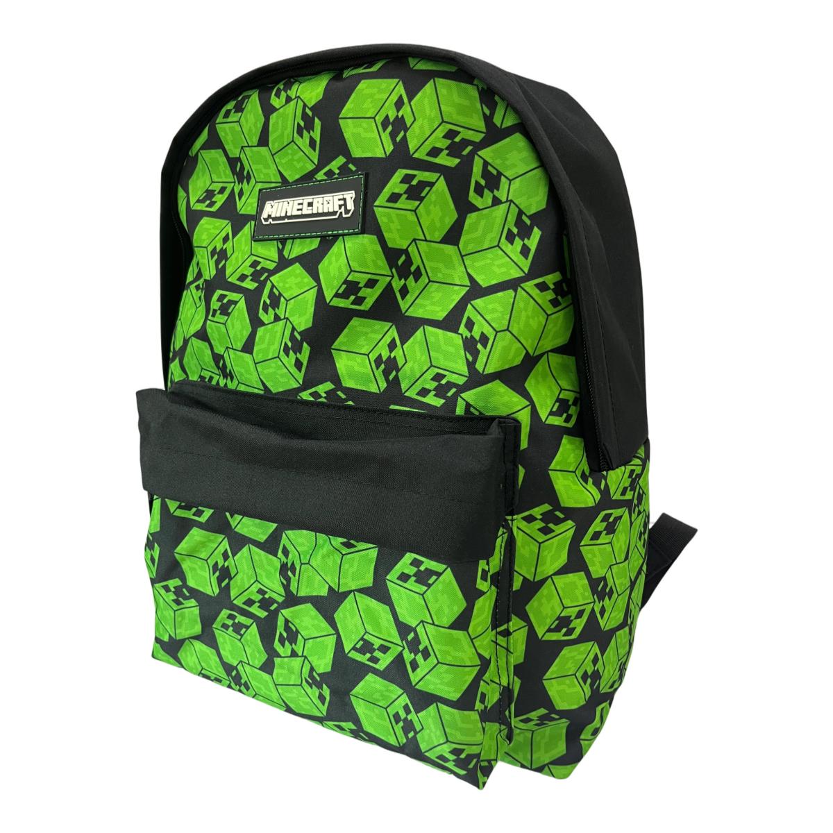 Imagem 0 de Mochila Americano MINECRAF CUBOS Toybags VERDE