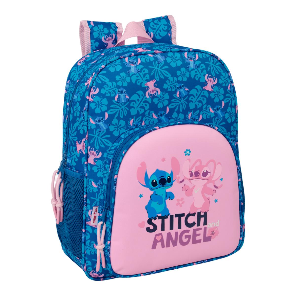 Imagem 0 de Mochila Junior Adaptável a Carro Stitch Safta - Azul Marinho