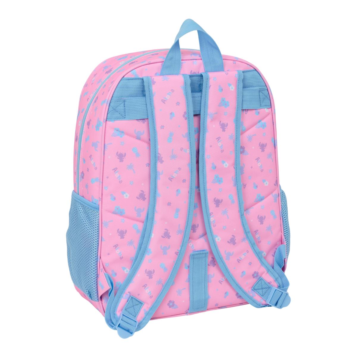 Mochila Adaptável a Carro Stitch Safta - Rosa Claro Rosa-claro-2