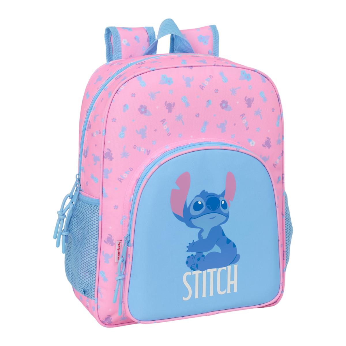 Imagem 0 de Mochila Junior Adaptável a Carro Stitch Safta - Rosa Claro