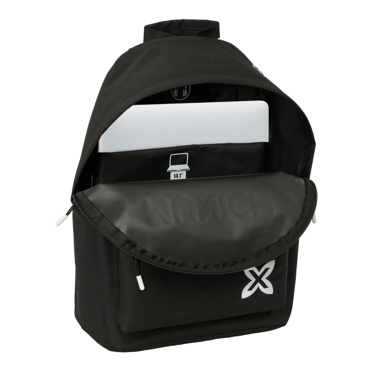 Mochila para portatil 14,1" Munich "Negro" negro Negro-3