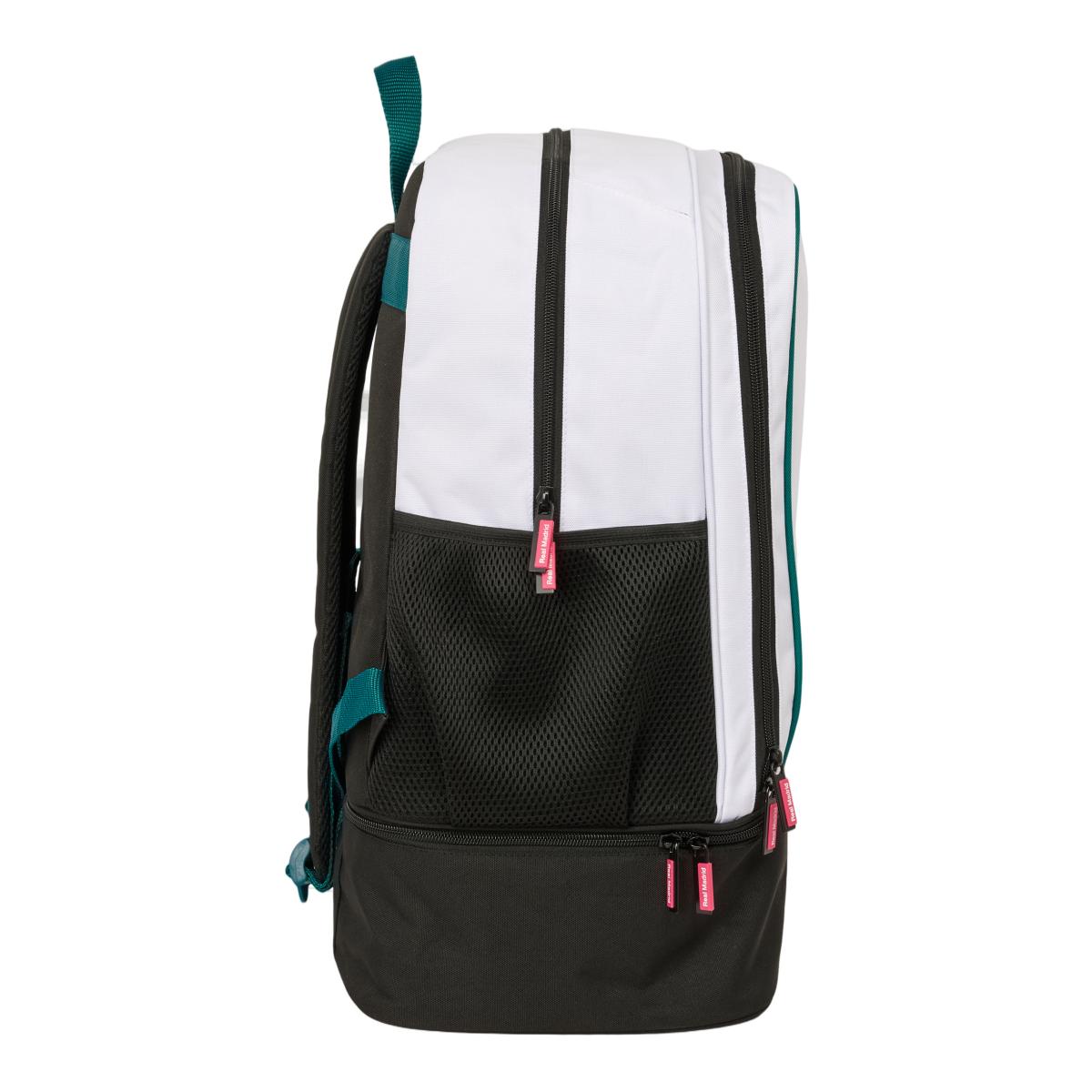 Mochila de Treino Real Madrid - Branco e Verde Branco / Verde-4