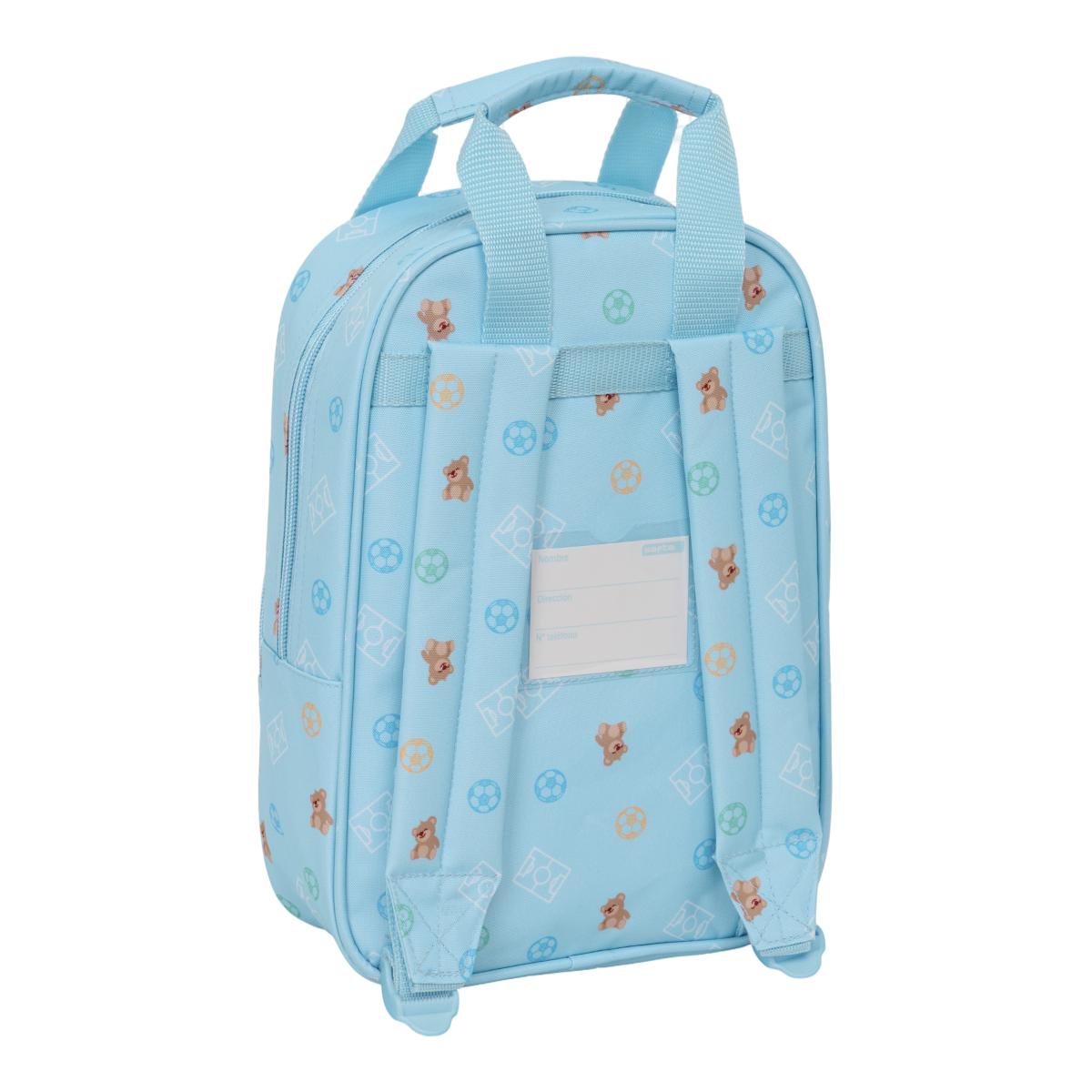 Mochila infantil con asas Real Madrid azul Azul-2