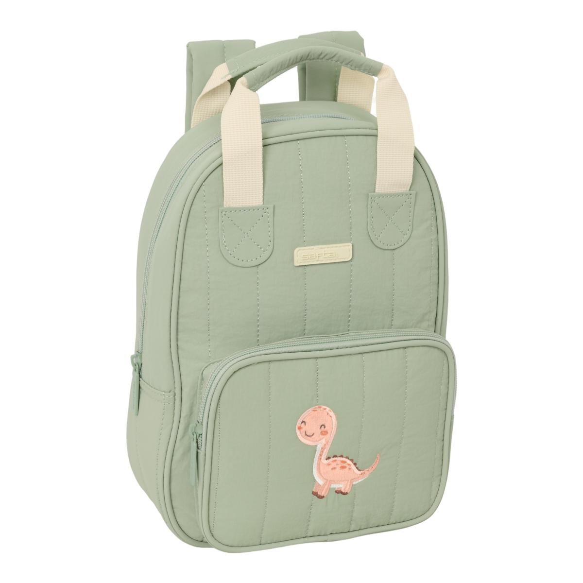 Imagem 0 de Mochila Infantil com Alças Safta "Dino" - Verde