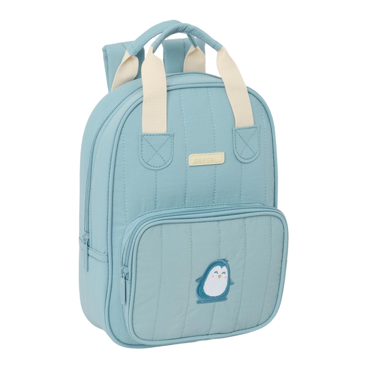 Imagem 0 de Mochila Infantil com Alças Safta "Pingüino" - Azul