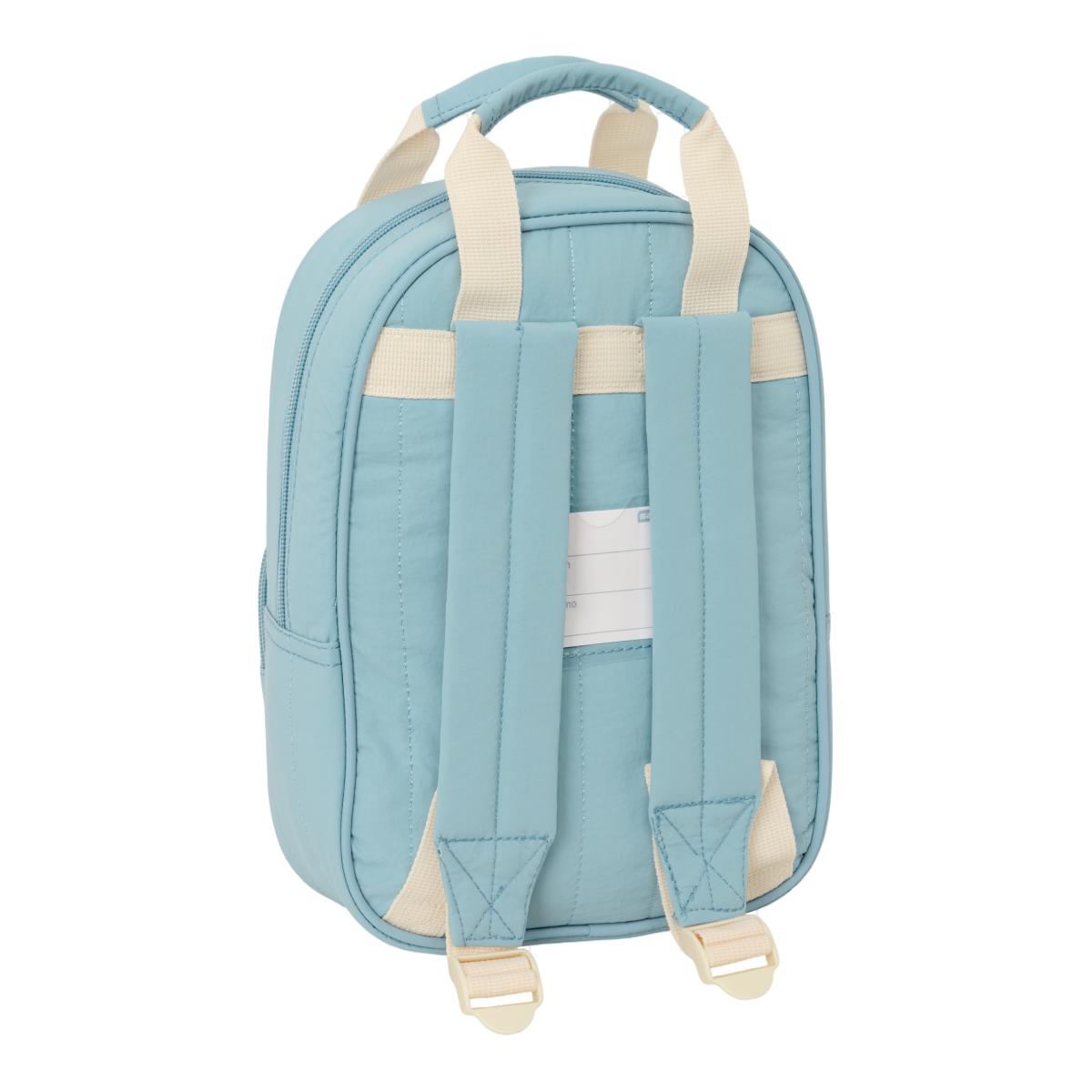 Mochila Infantil com Alças Safta "Pingüino" - Azul Azul-2