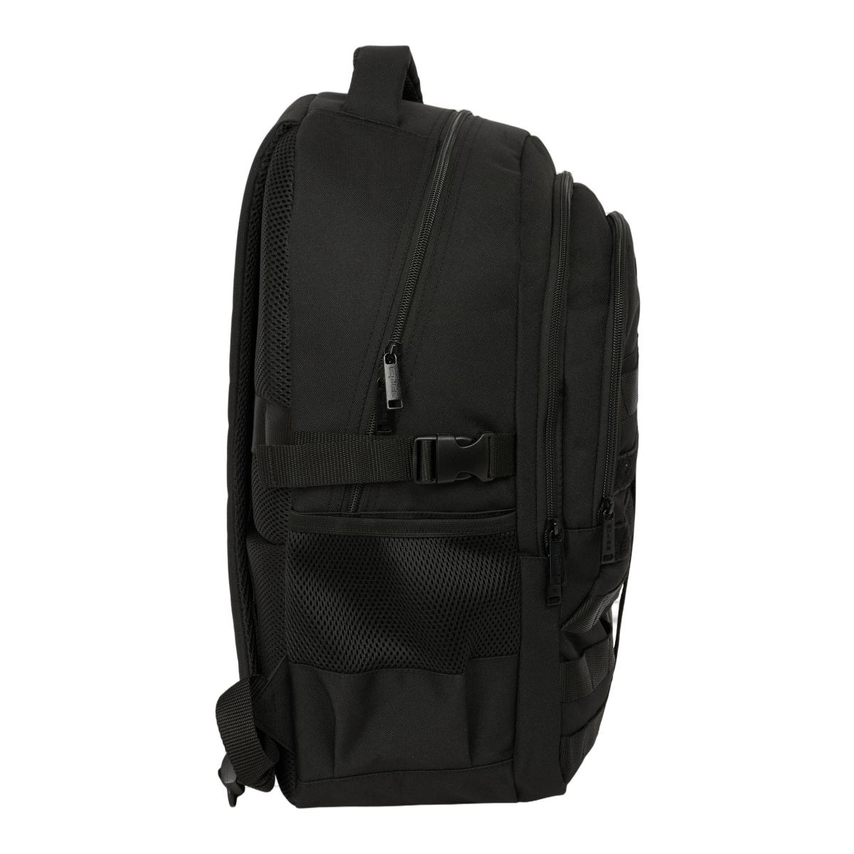 Mochila cross Dupla Safta - Preto Preto-3