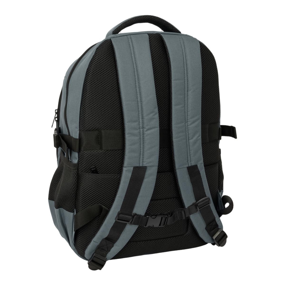 Mochila Cross Dupla Safta - Carbon Cinzento-2