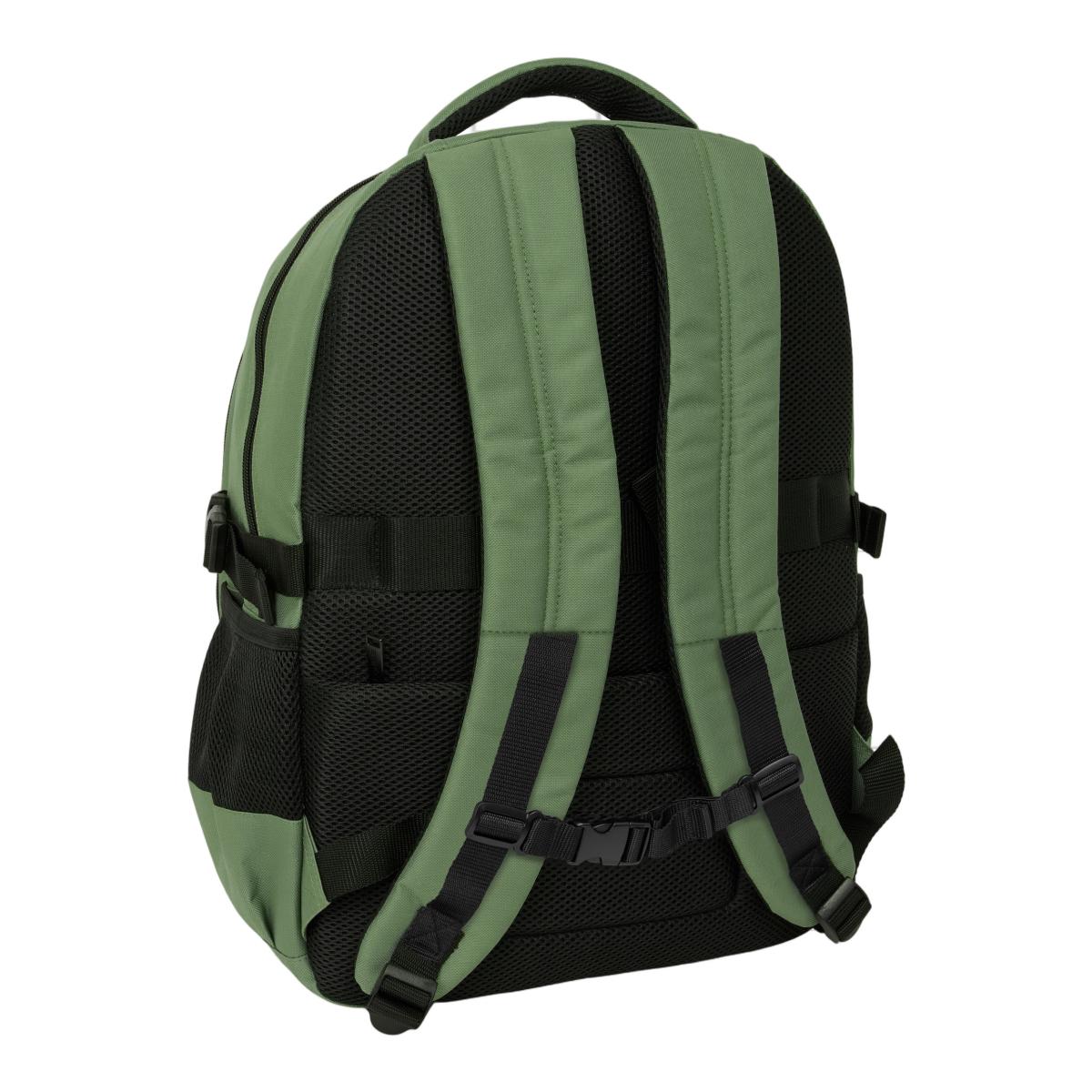 Mochila Cross Dupla Safta - Verde Camo Verde-2