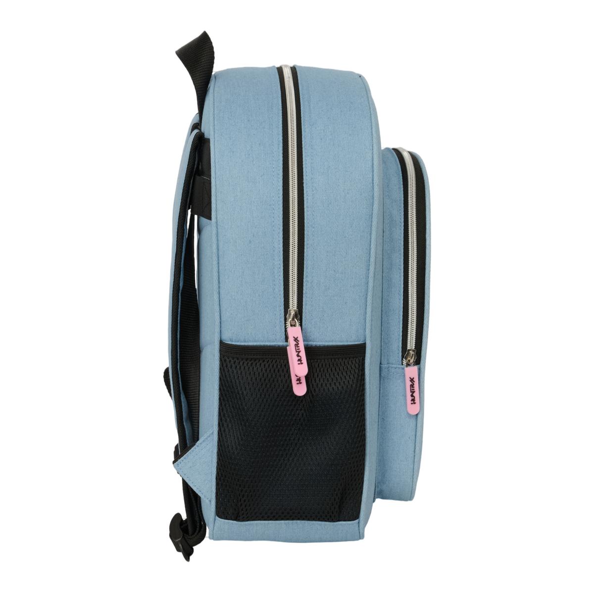 Mochila Junior Adaptável a Trolley K-Pop Demon Hunters - Azul Ganga Azul-3