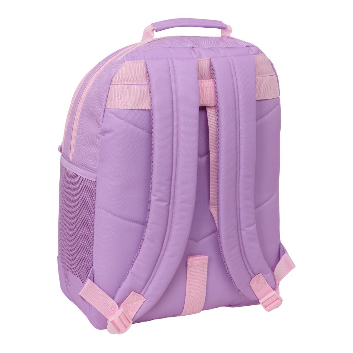 Mochila Dupla com Estrutura a Trolley K-Pop Demon Hunters - Lilás Lilás-2