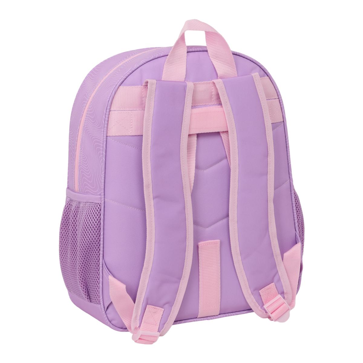 Mochila Junior Adaptável a Trolley K-Pop Demon Hunters - Lilás Lilás-2