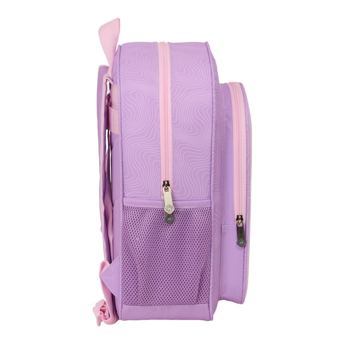 Mochila Junior Adaptável a Trolley K-Pop Demon Hunters - Lilás Lilás-3