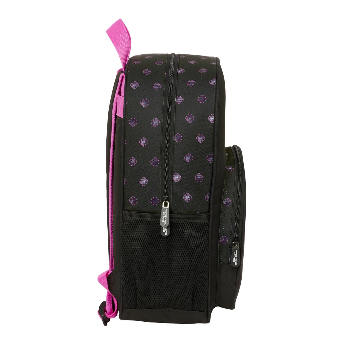 Mochila Adaptável a Trolley K-Pop Demon Hunters - Preto e Rosa Preto / Rosa-3