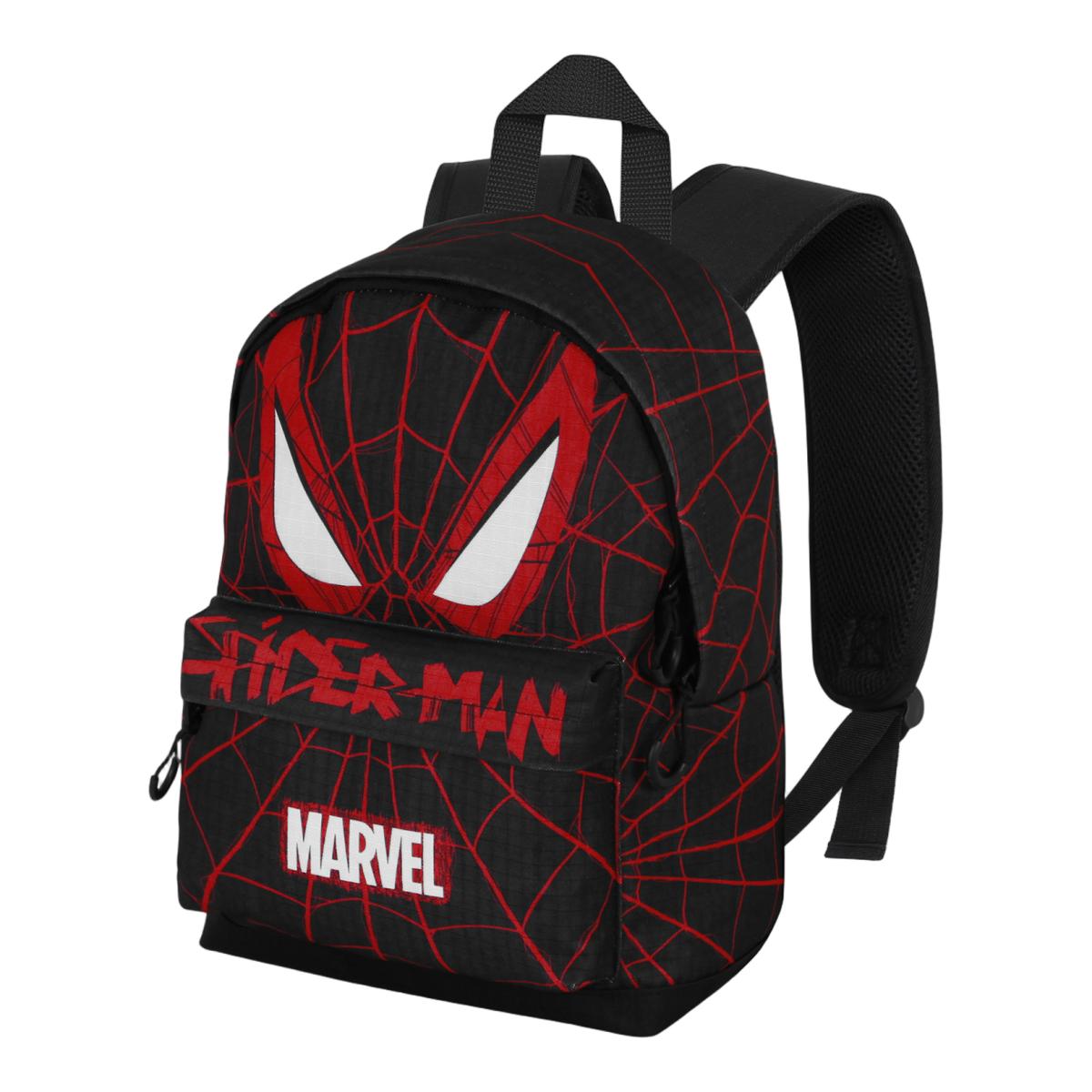 Imagem 0 de Mochila Pequena Hs Fan Spiderman Vision Marvel Karactermania - Preto