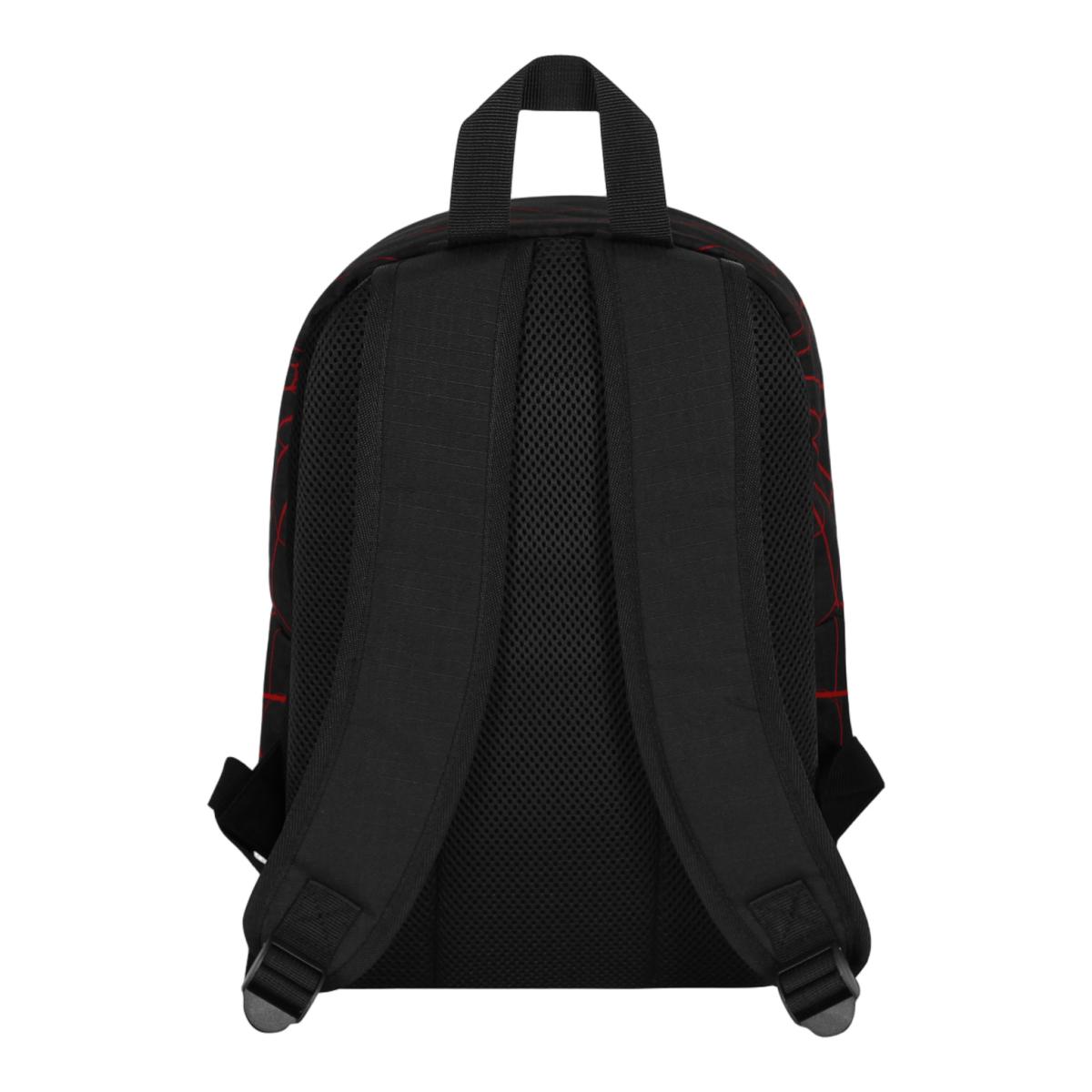 Mochila Pequena Hs Fan Spiderman Vision Marvel Karactermania - Preto Preto-3