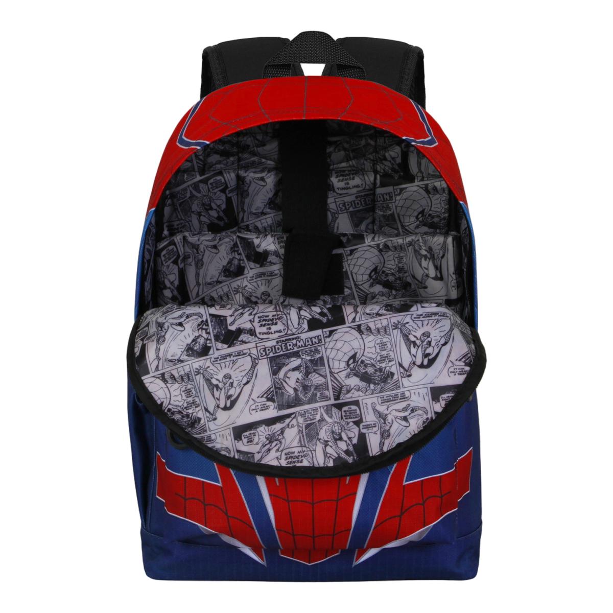 Mochila Hs Fan 3.0 Spiderman Waist Marvel Karactermania - Vermelho Vermelho-4