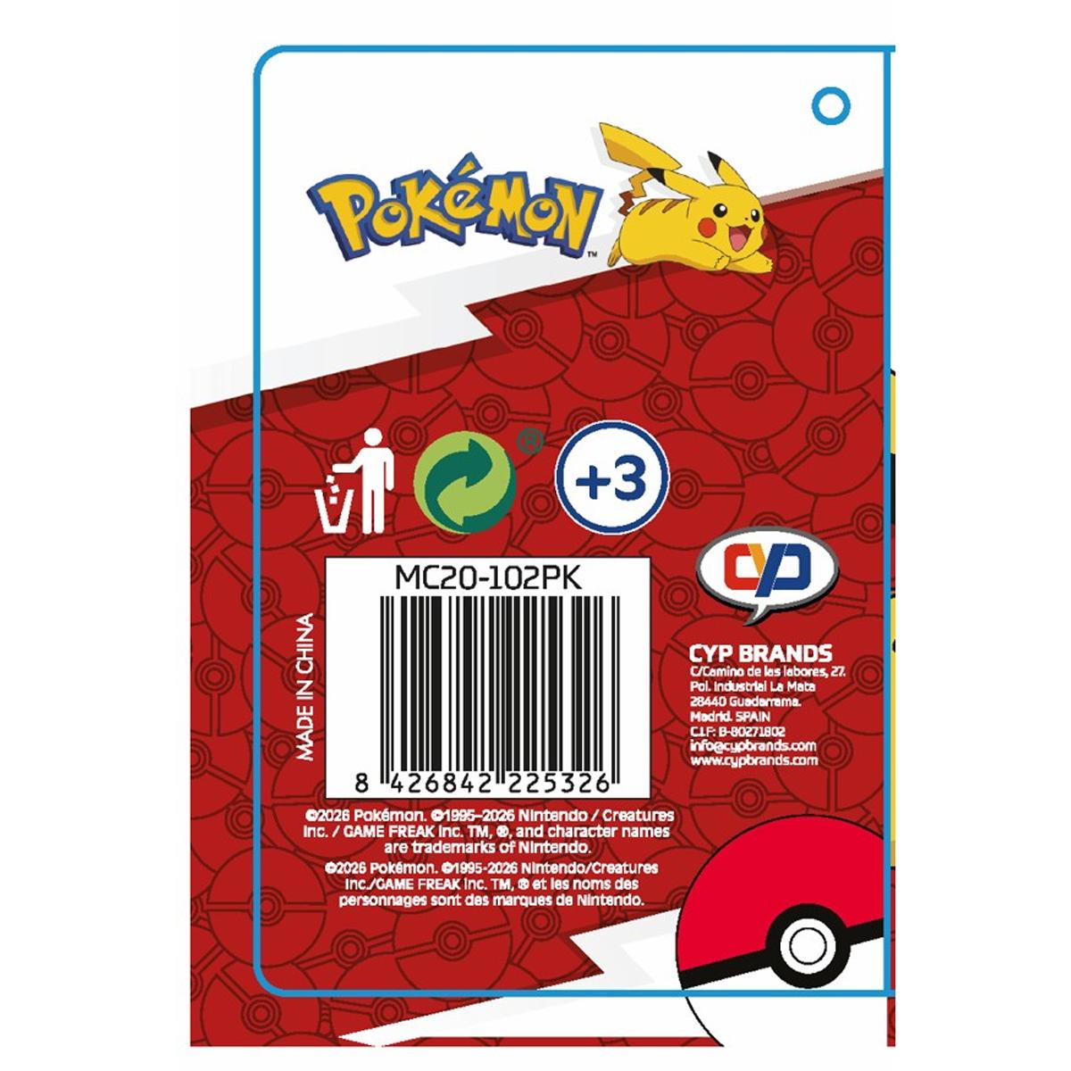Mochila Funcional Peluche Pokémon Squirtle CyP Brands - Azul Azul-5