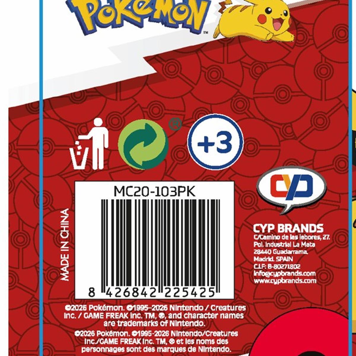 Mochila Funcional Peluche Pokémon Bulbasaur CyP Brands - Verde Verde-5