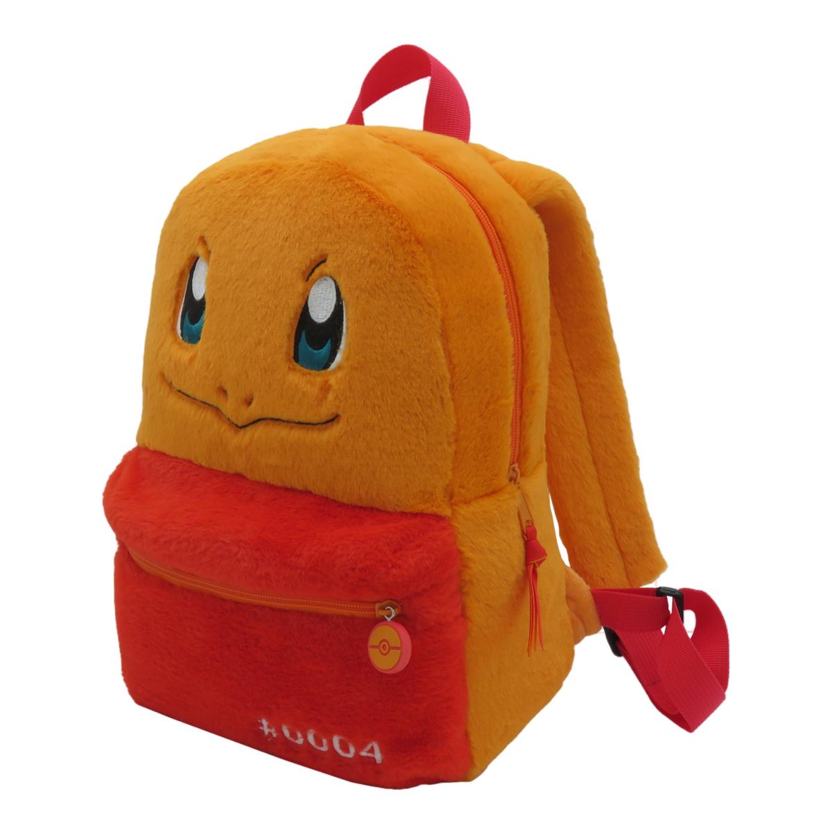 Mochila Funcional Peluche Pokémon Charmander CyP Brands - Laranja Laranja-3